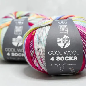 Lana Grossa Cool Wool 4 Socks by Tanja Steinnach