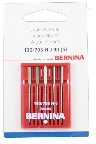 Bernina Needle - Jeans 130/705 H-J 90 - 5 Needle Pack