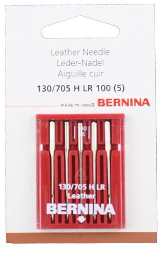 Bernina Needle - Leather 130/705 H LR 100 - 5 Needle Pack