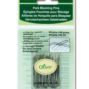 Clover Fork Blocking Pins 40 pcs.