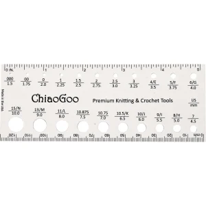 ChiaoGoo Needle Gauge 13cm