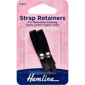 Shoulder Strap Retainers Black