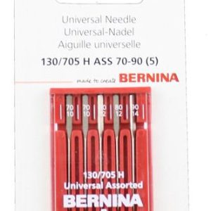 Bernina Needle - Universal 130/705 H ASS 70-90 - 5 Needle Pack