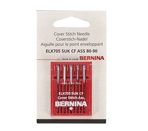 Bernina Needle - Coverstitch ELX705 SUK CF ASS 80-90 - 5 Needle Pack