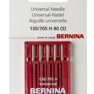 Bernina Needle - Universal 130/705 H 80 - 5 Needle Pack