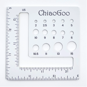 ChiaoGoo Swatch/Needle Gauge