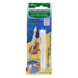 Clover Chaco Liner Pen - White