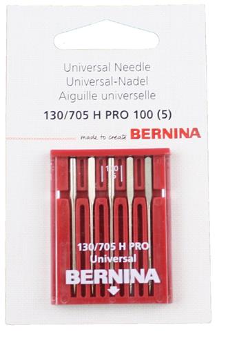 Bernina Needle - Universal 130/705 H PRO 100 - 5 Needle Pack