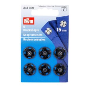 Prym Snap Fasteners 15mm 6 Sets