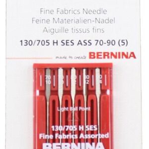 Bernina Fine Fabrics Needle 130/705 H SES ASS 70-90
