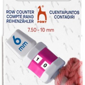 Pony Row Counter Medium 5.0mm-7mm