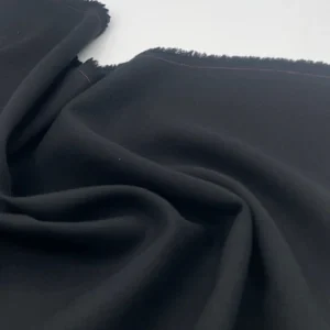 Venice 100% wool Crepe Black